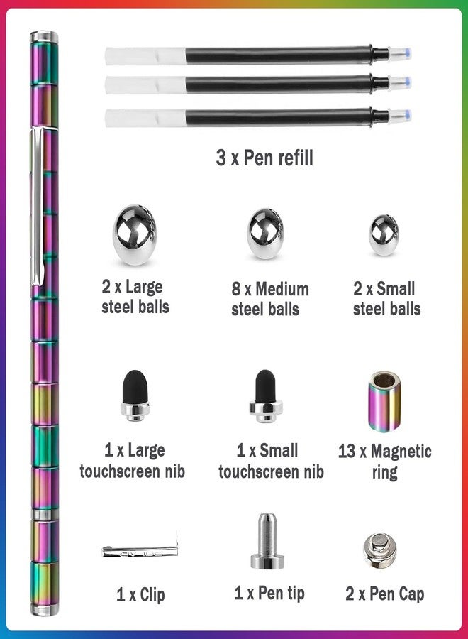 OSSIJAY Fidget Pen Toy,Decompression Toy,Stress Relief & Focus Tool for Adults,Best Novelty Gifts for Teen and Adults - Image 3